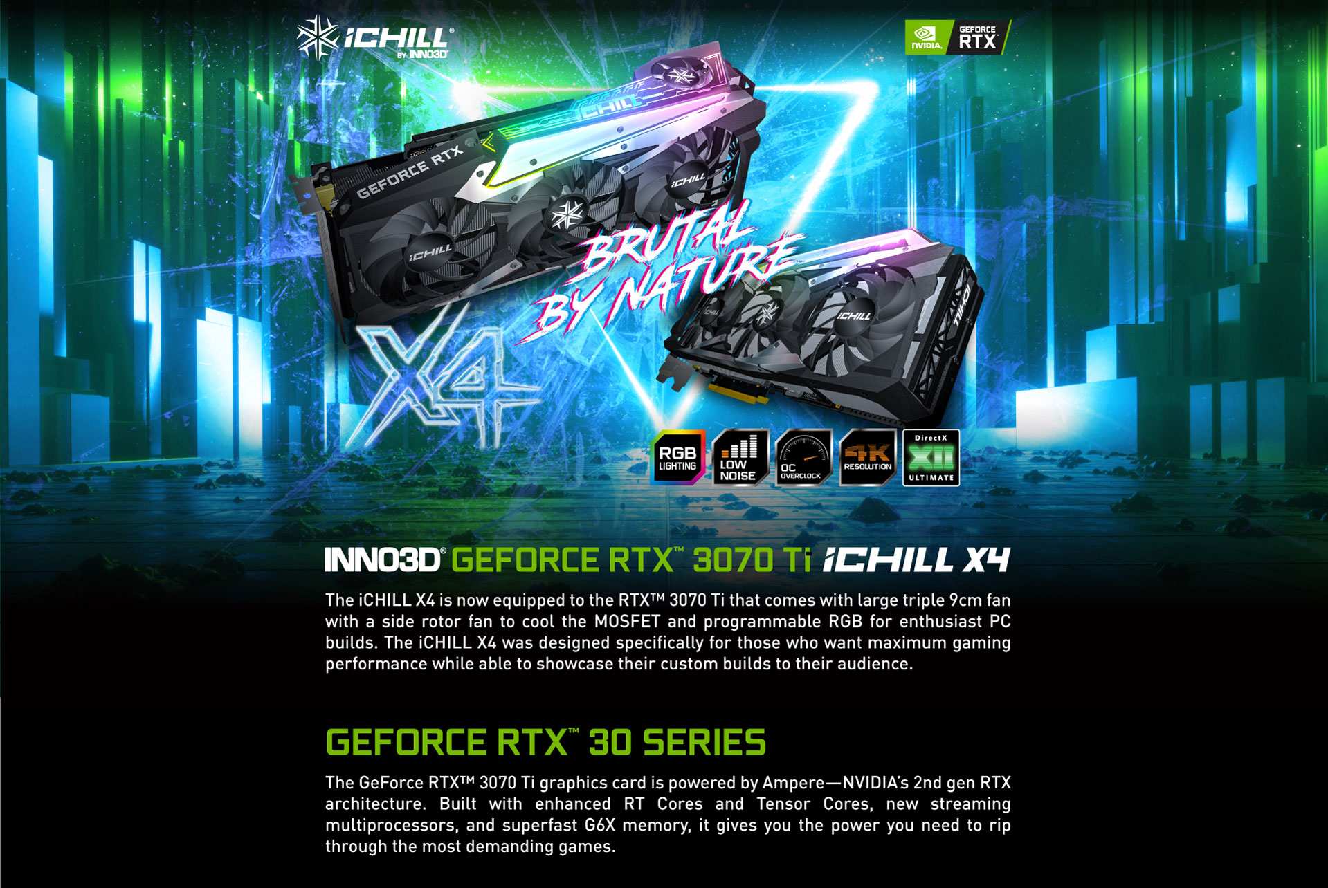 Inno3D Inno3D INNO3D GeForce RTX 3070 Ti iCHILL X4 
