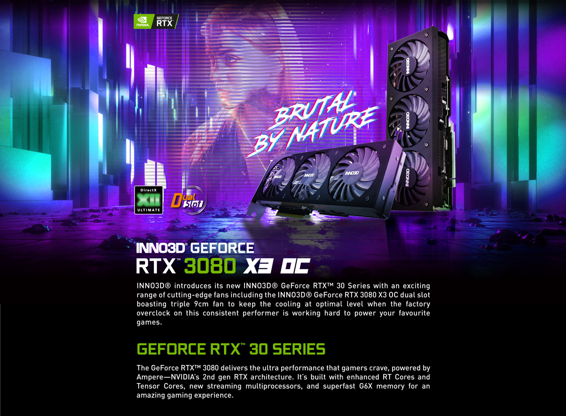 Inno3d RTX 3080 X3 OC LHR 10GB