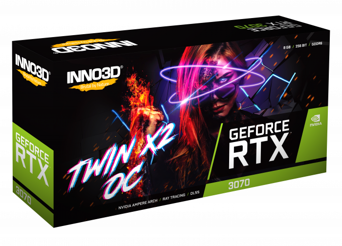 INNO3D GEFORCE RTX 3070 TWIN X2 OC