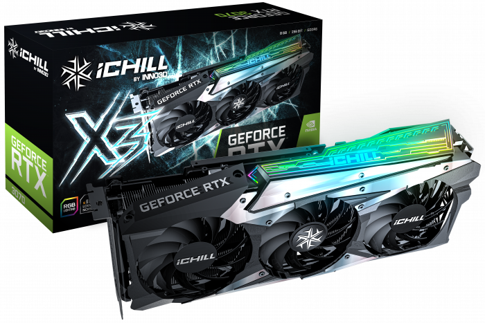 INNO3D GEFORCE RTX 3070 ICHILL X3