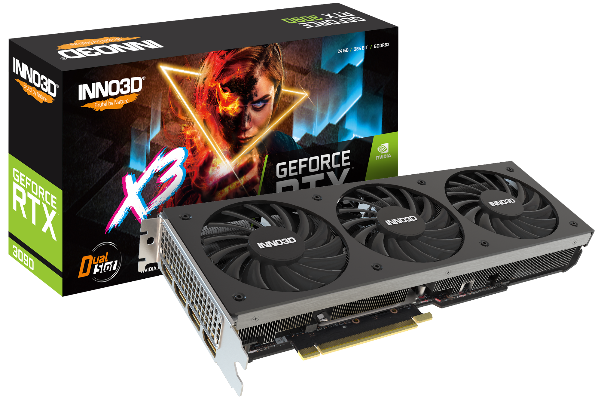 INNO3D GEFORCE RTX 3080 X3 OC LHR product image