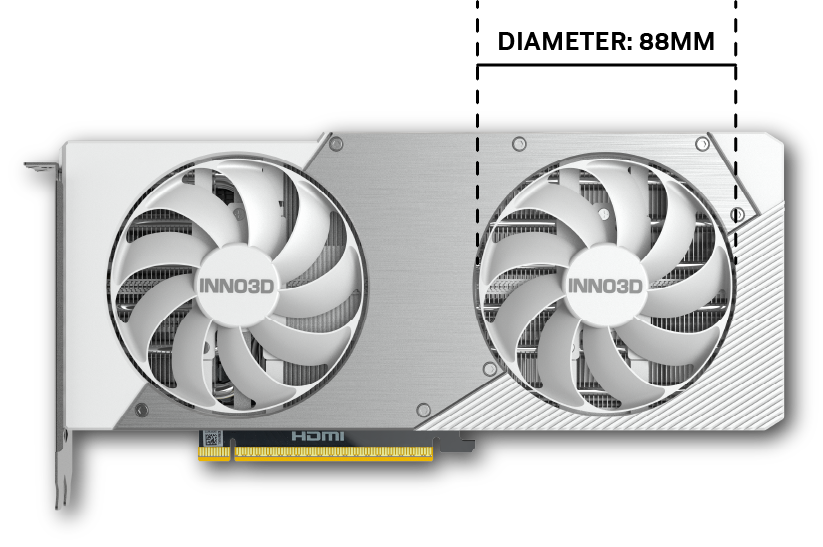 INNO3D GEFORCE RTX™ 5070 TWIN X2 OC WHITE | INNO3D INNO3D GEFORCE RTX™ 5070 TWIN X2 OC WHITE | INNO3D